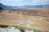 Nemrut Dagi, the dead volcano on the south shore of the lake Van